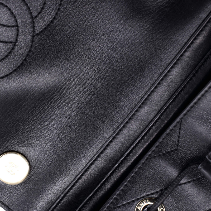 Coco Chevron Backpack Stitched Calfskin