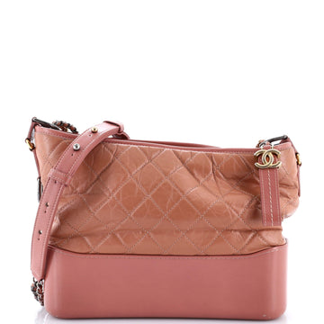 Gabrielle Hobo Quilted Aged Calfskin