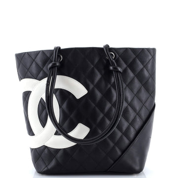 Cambon Tote Quilted Leather Medium