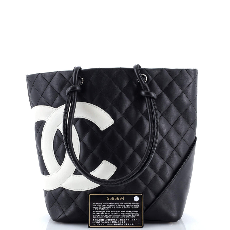 Cambon Tote Quilted Leather Medium