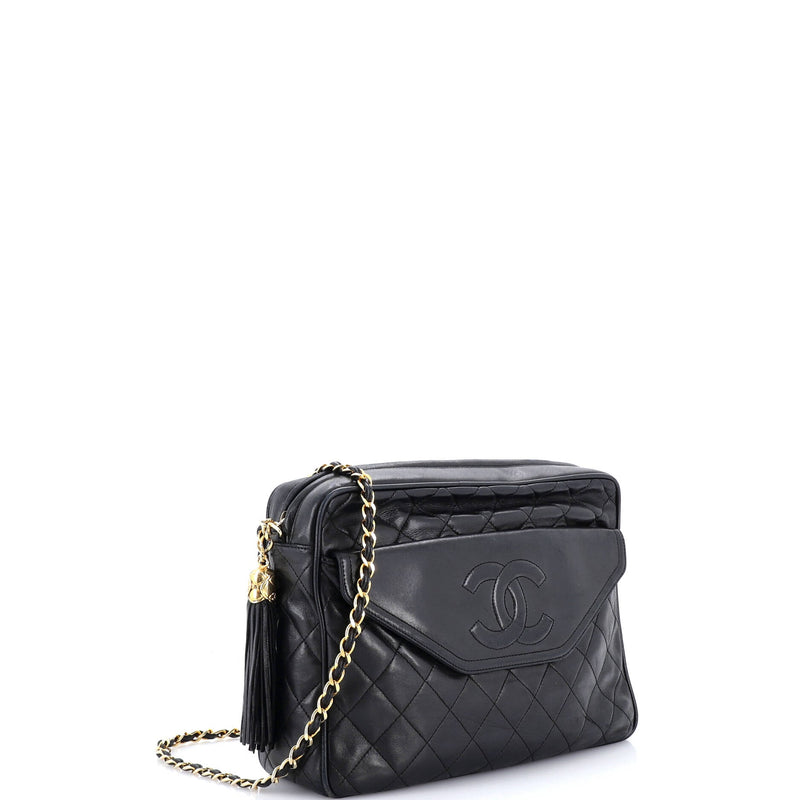 Vintage Front Pocket Camera Bag Quilted