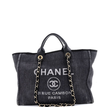 Deauville Tote Mixed Fibers Large