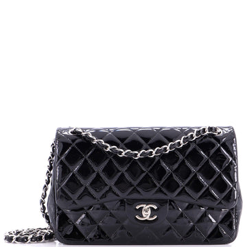 Classic Double Flap Bag Quilted Patent