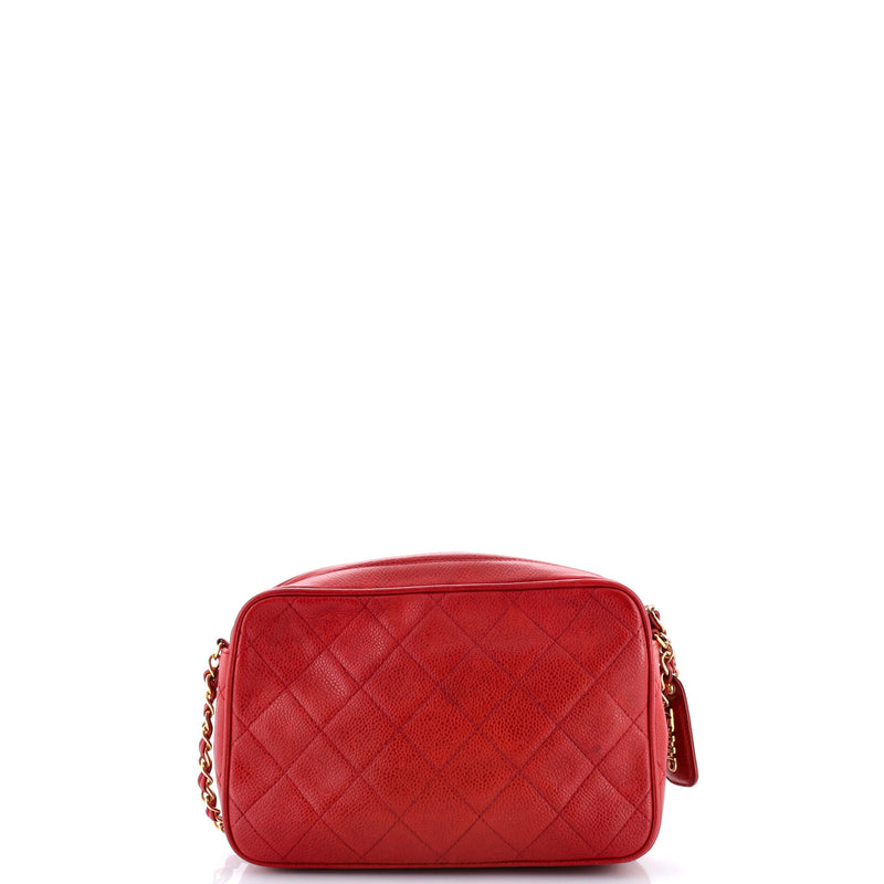 Vintage Front Pocket Camera Bag Quilted