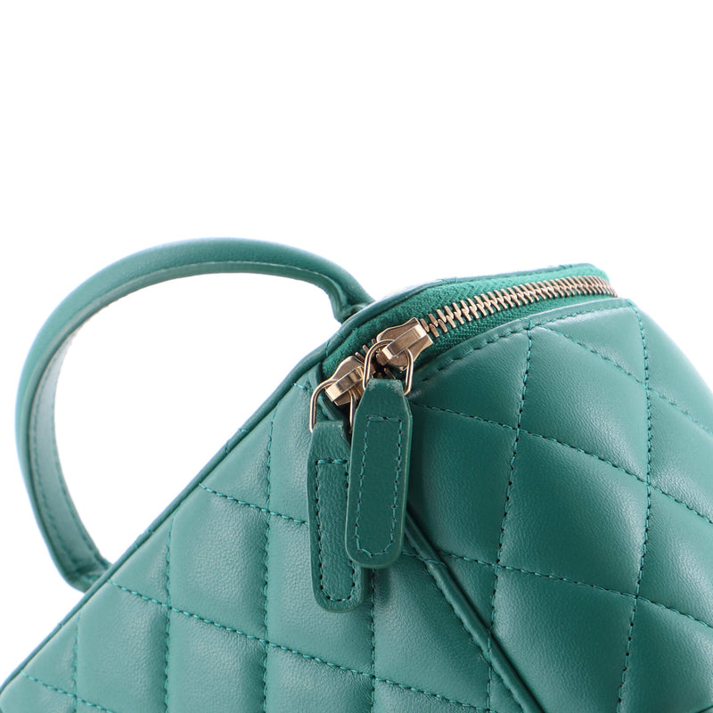 Classic Top Handle Vanity Case With