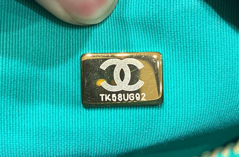 Chain Around Hook Hobo Quilted Lambskin