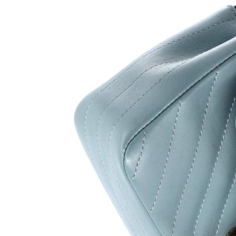 Classic Single Flap Bag Chevron Lambskin