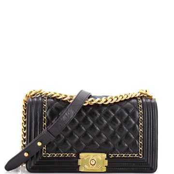 Jacket Boy Flap Bag Quilted Aged