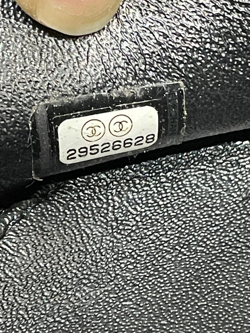 Trendy Cc Top Handle Vanity Case Quilted