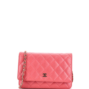 Chanel Wallet On Chain Quilted Caviar