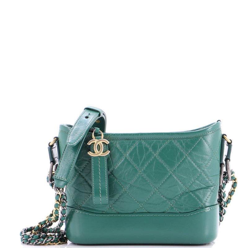 Gabrielle Hobo Quilted Aged Calfskin