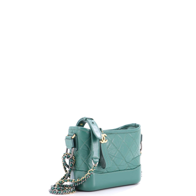 Gabrielle Hobo Quilted Aged Calfskin