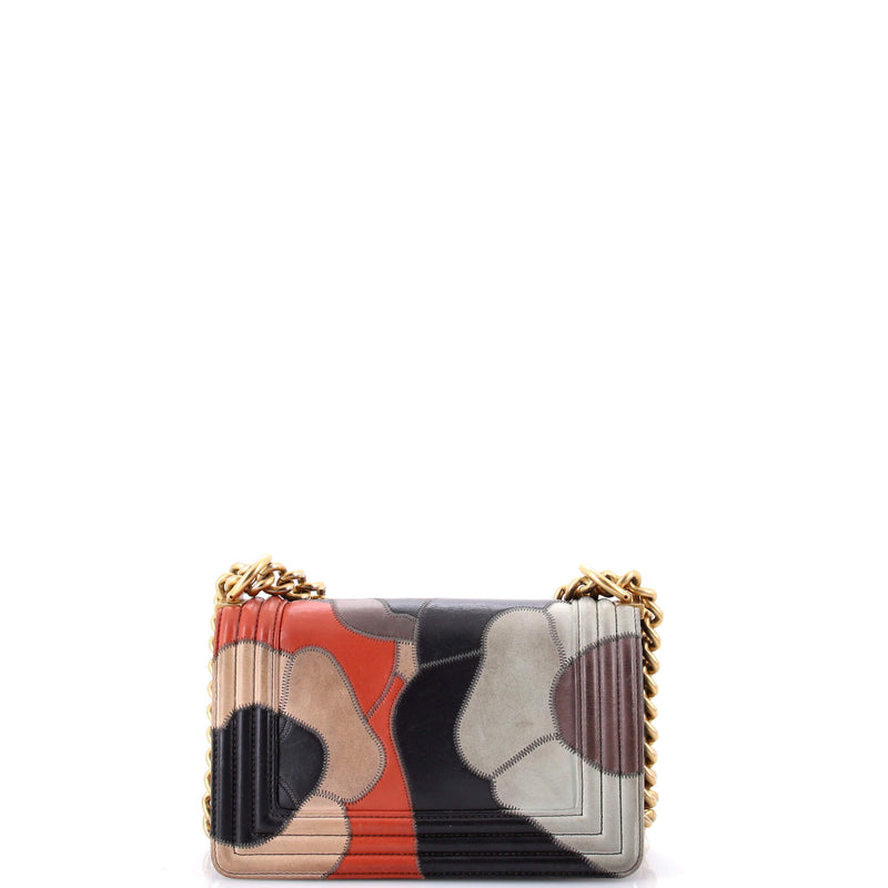 Boy Flap Bag Camellia Lambskin And Suede