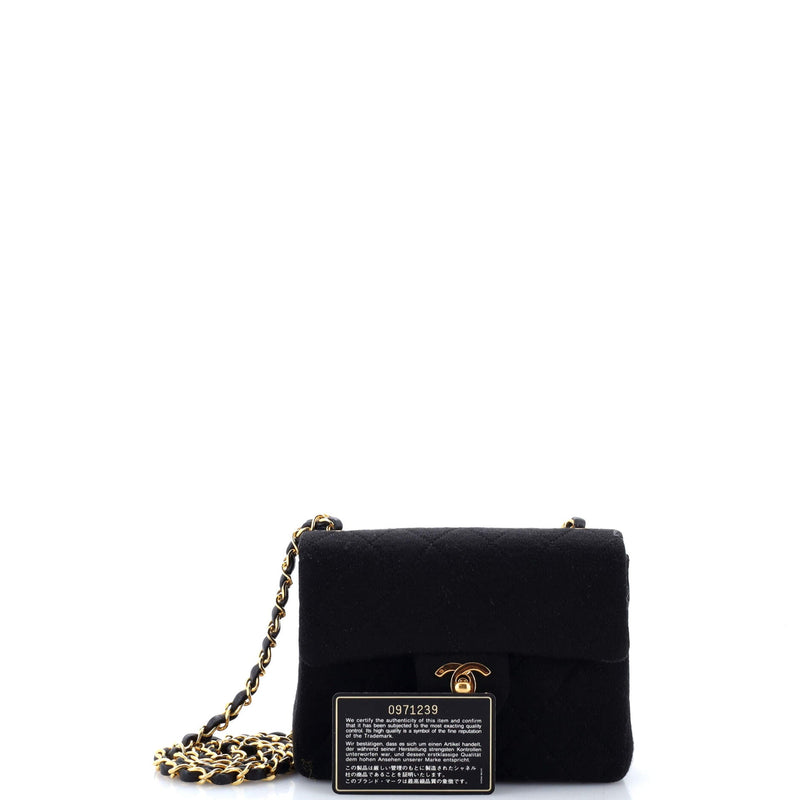 Vintage Square Classic Single Flap Bag