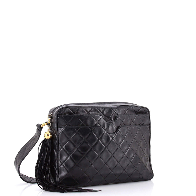 Vintage Front Pocket Camera Bag Quilted