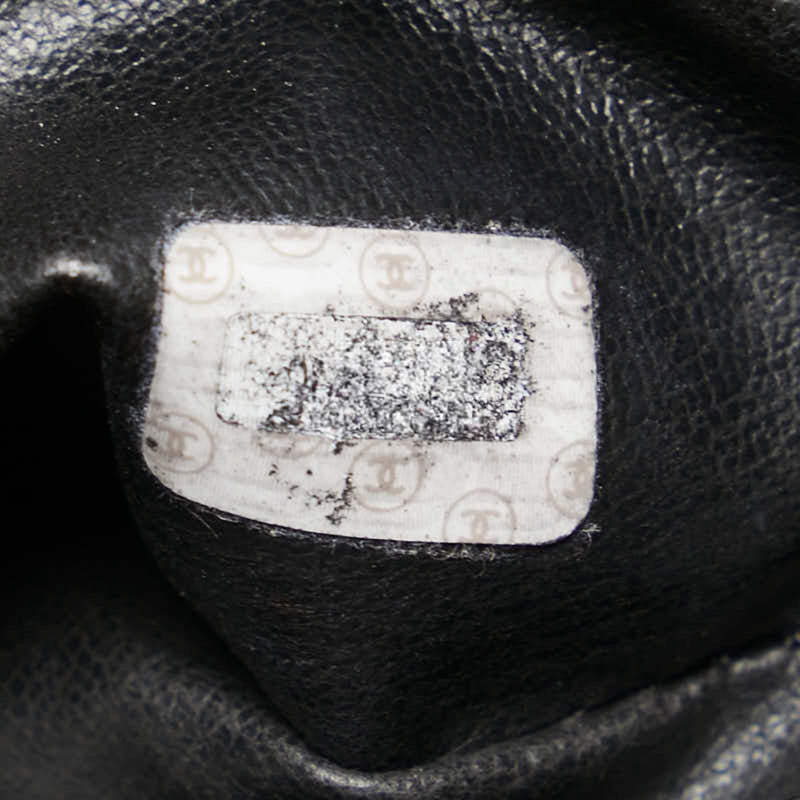 Vintage Front Pocket Tote Caviar Small