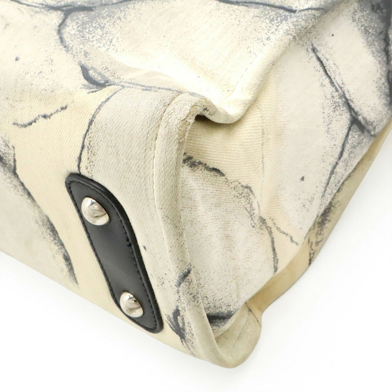 Camellia Cc Tote Printed Canvas Medium