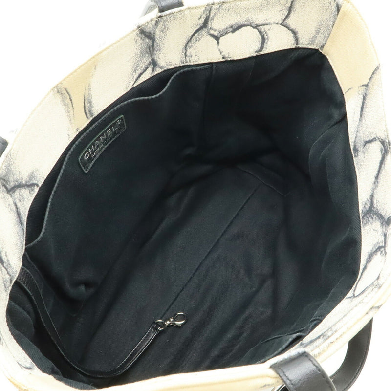 Camellia Cc Tote Printed Canvas Medium