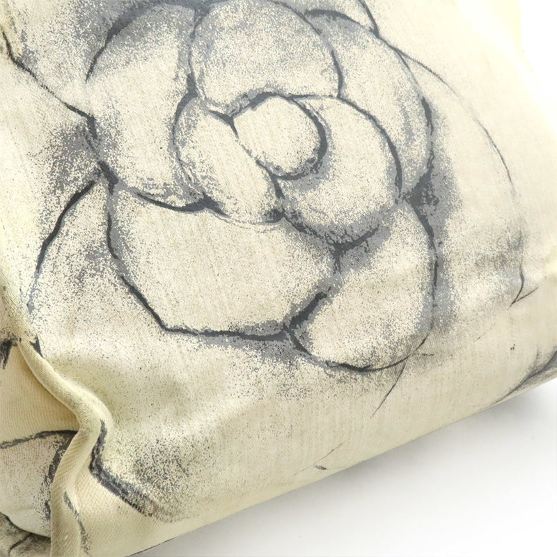 Camellia Cc Tote Printed Canvas Medium