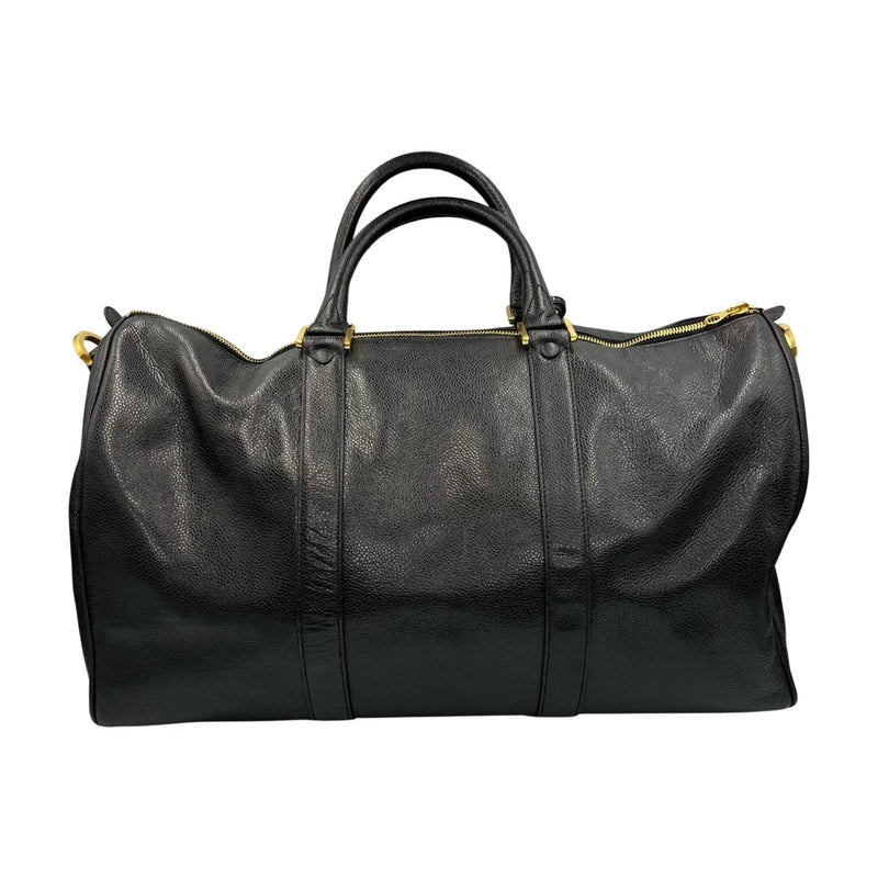 Vintage Timeless Boston Bag Caviar Large