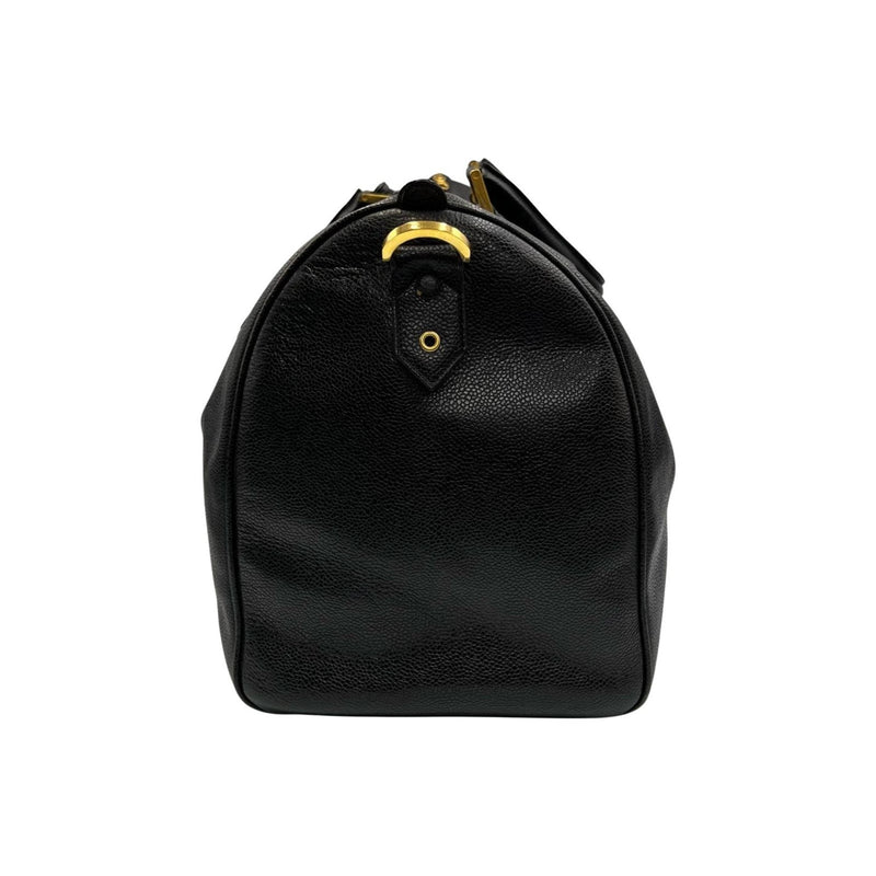 Vintage Timeless Boston Bag Caviar Large