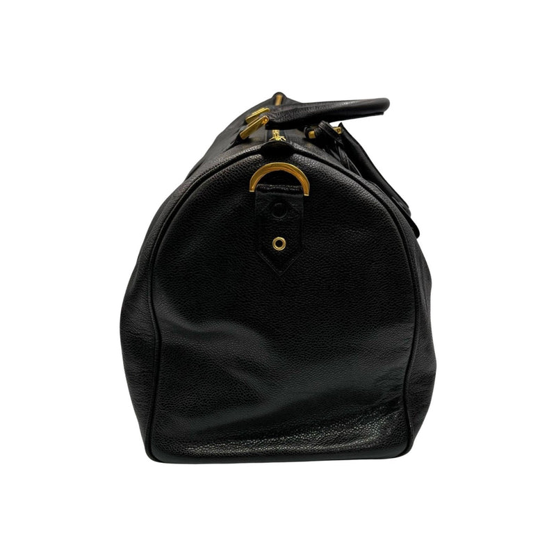 Vintage Timeless Boston Bag Caviar Large