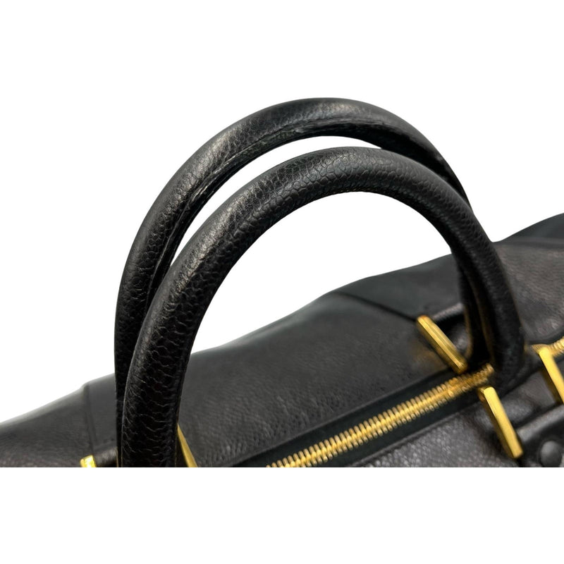 Vintage Timeless Boston Bag Caviar Large