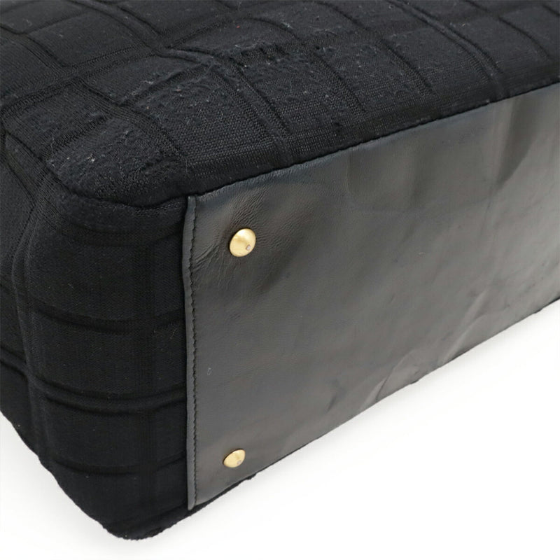 Vintage Chocolate Bar Tote Quilted