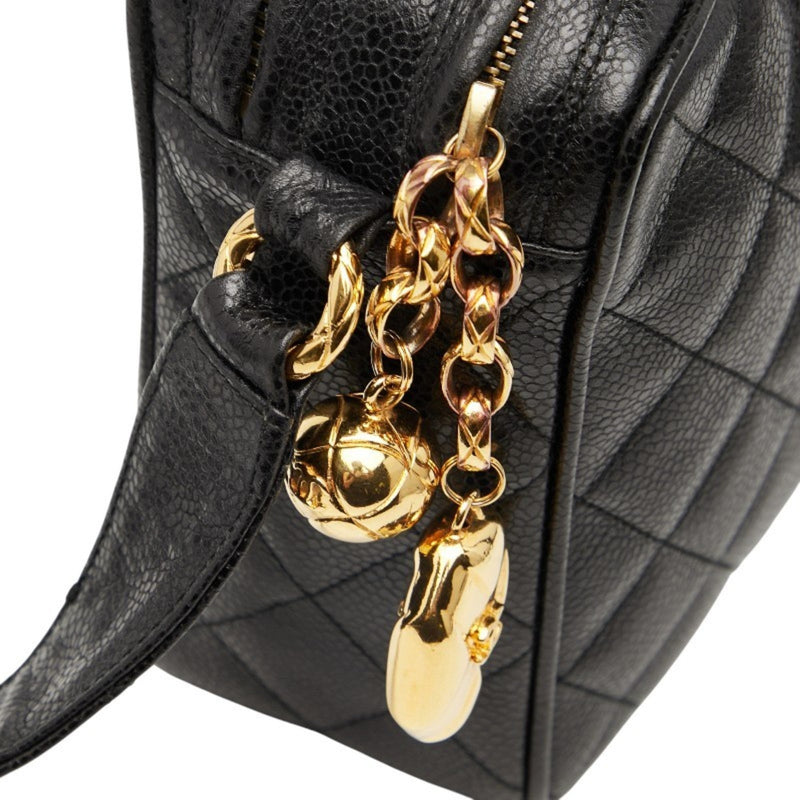 Vintage Diamond Cc Camera Shoulder Bag