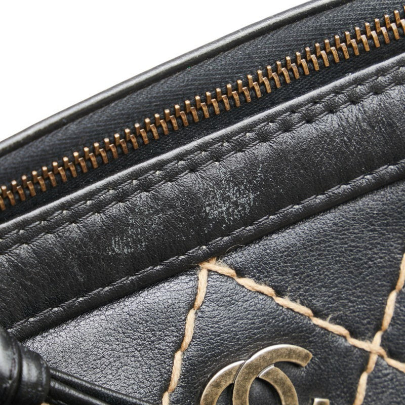 Surpique Boston Bag Quilted Leather