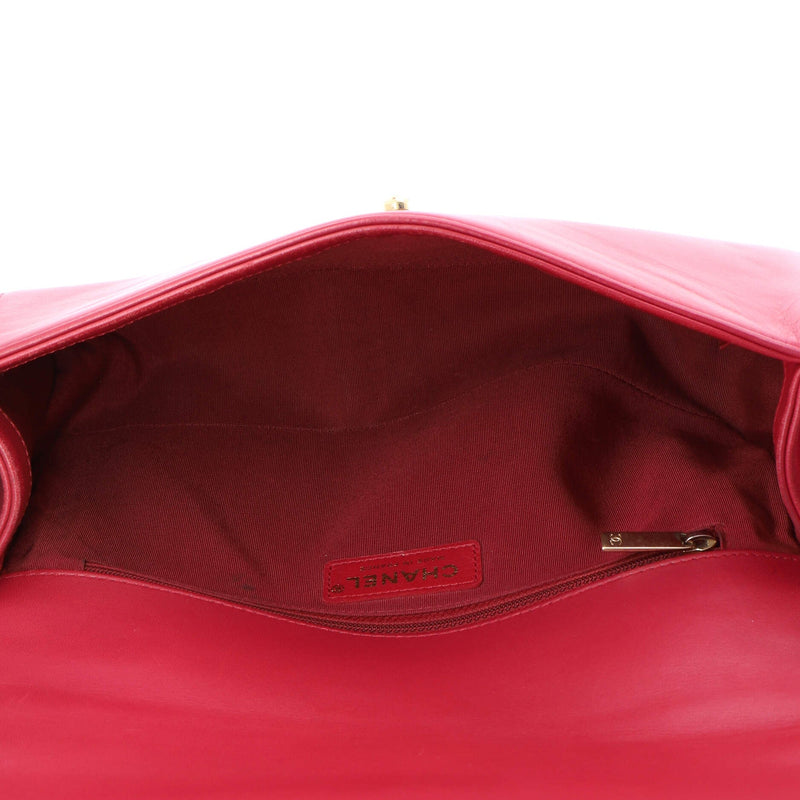 Boy Flap Bag Quilted Lambskin New Medium