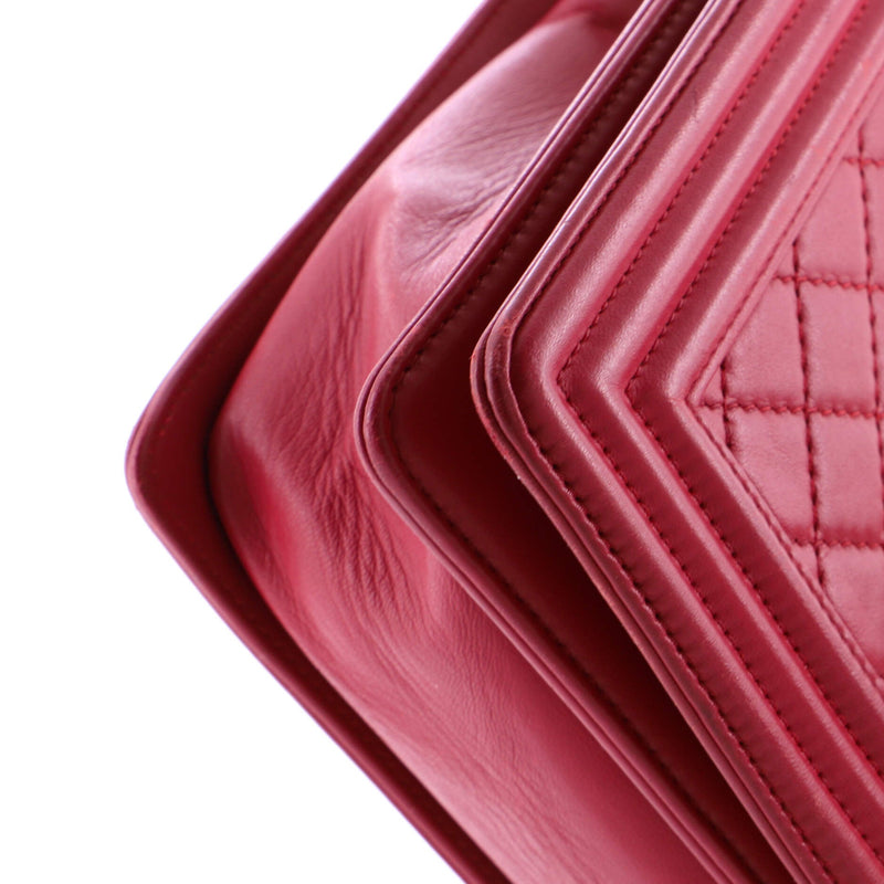 Boy Flap Bag Quilted Lambskin New Medium