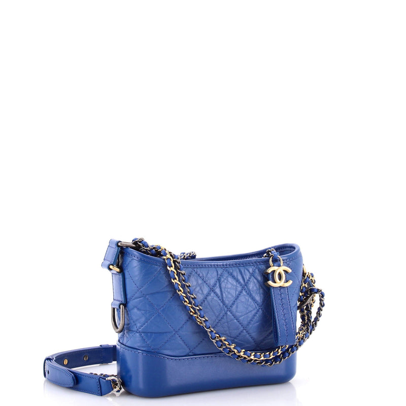 Gabrielle Hobo Quilted Aged Calfskin