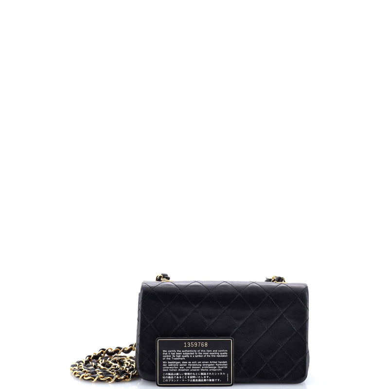 Vintage Full Flap Bag Quilted Lambskin