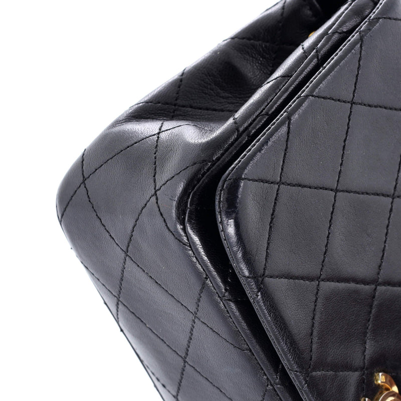 Vintage Full Flap Bag Quilted Lambskin
