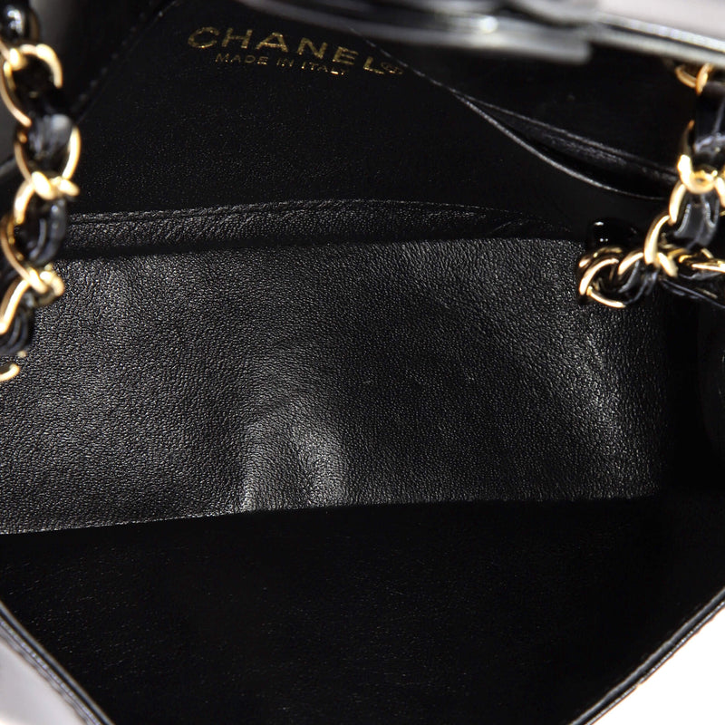 Camellia Flap Bag Patent Mini