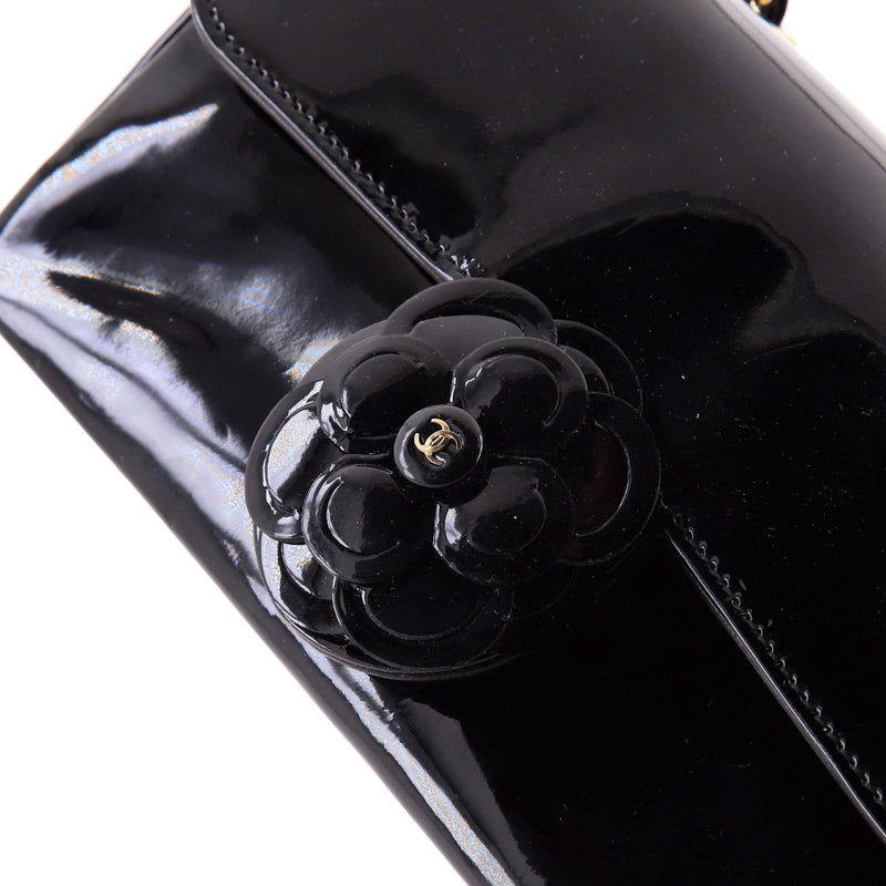 Camellia Flap Bag Patent Mini