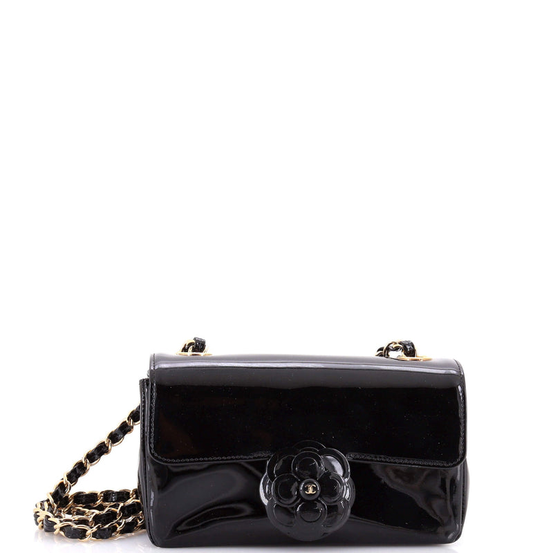 Camellia Flap Bag Patent Mini