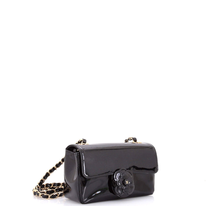 Camellia Flap Bag Patent Mini