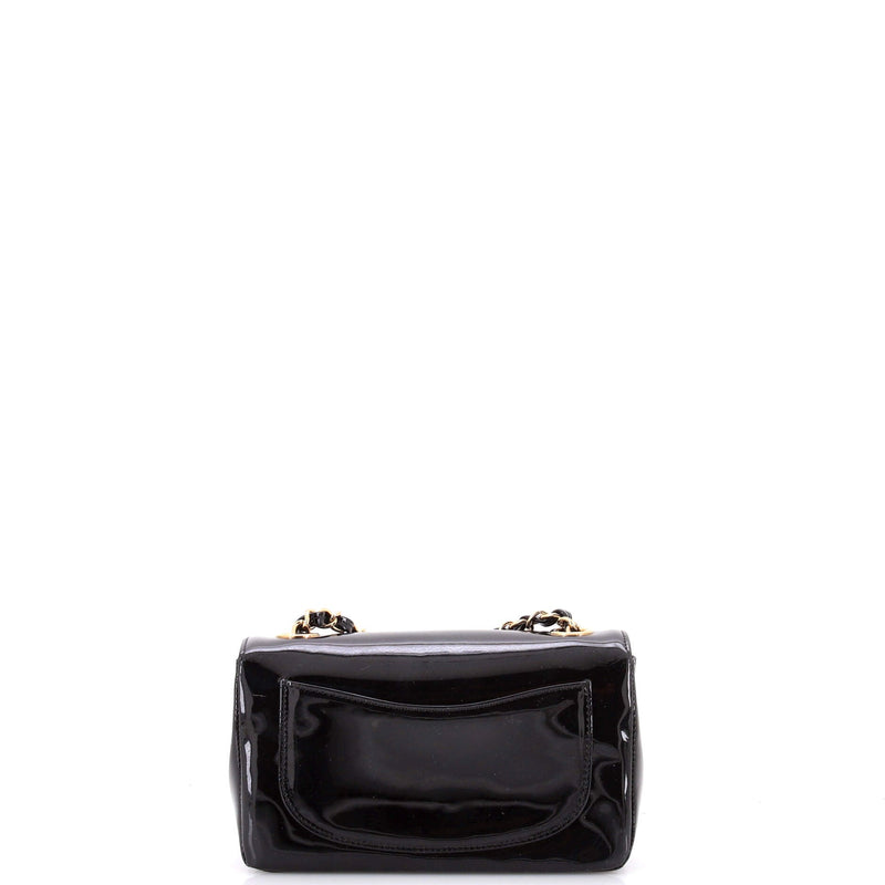 Camellia Flap Bag Patent Mini