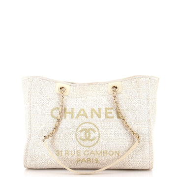 Deauville Tote Raffia With Glitter