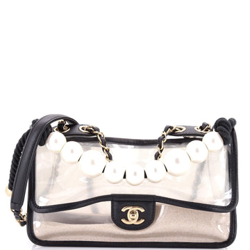 Sand By The Sea Pearl Flap Bag Pvc With