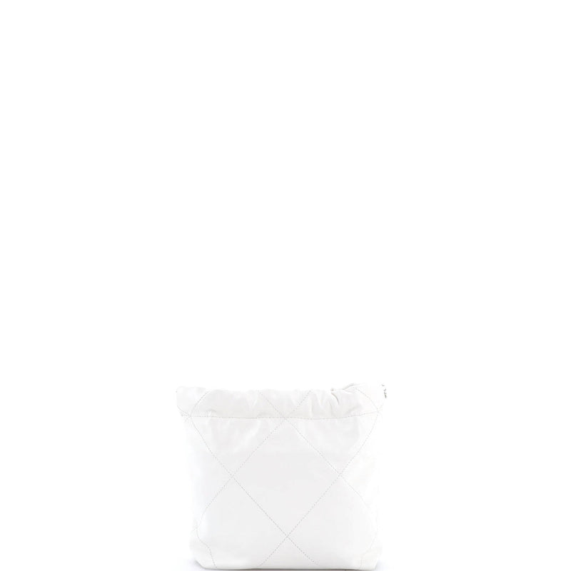 22 Chain Hobo Quilted Calfskin Mini