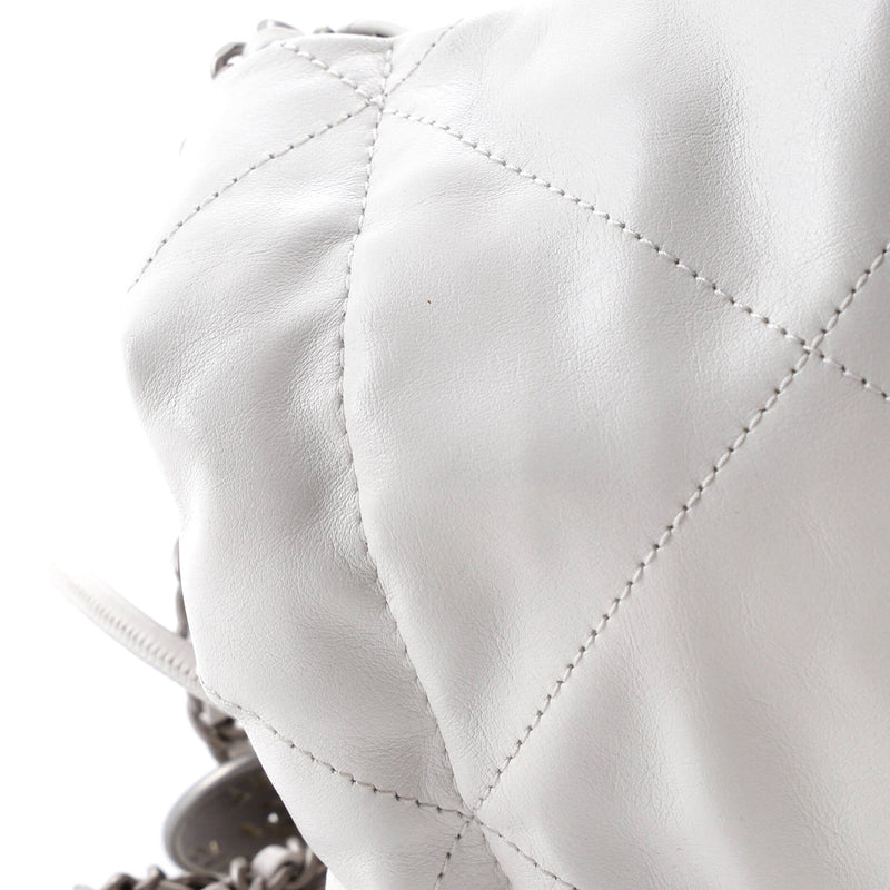 22 Chain Hobo Quilted Calfskin Mini