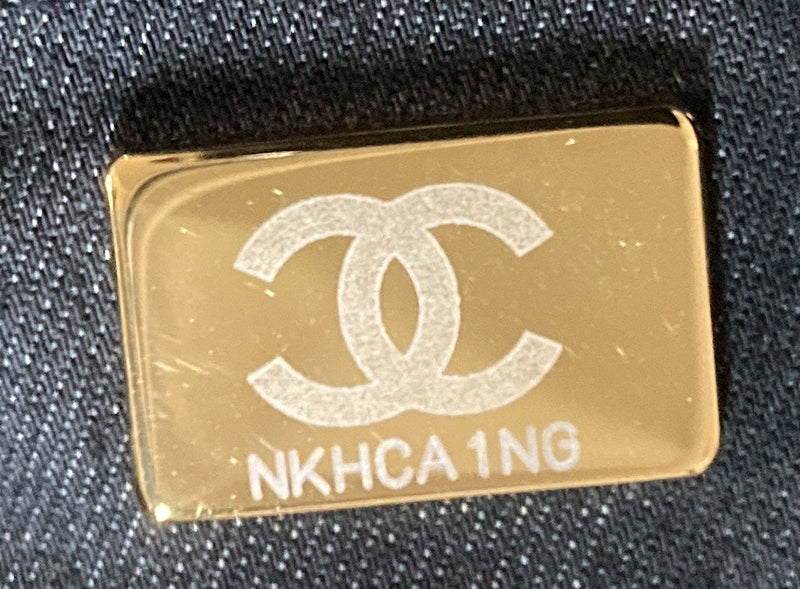 Denim Mood Shopping Tote Logo Printed