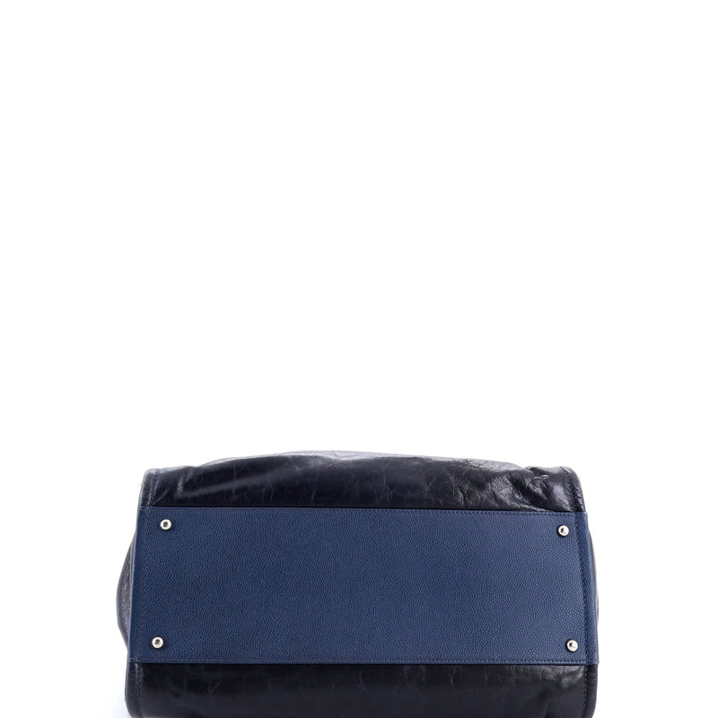 Deauville Tote Glazed Calfskin Large