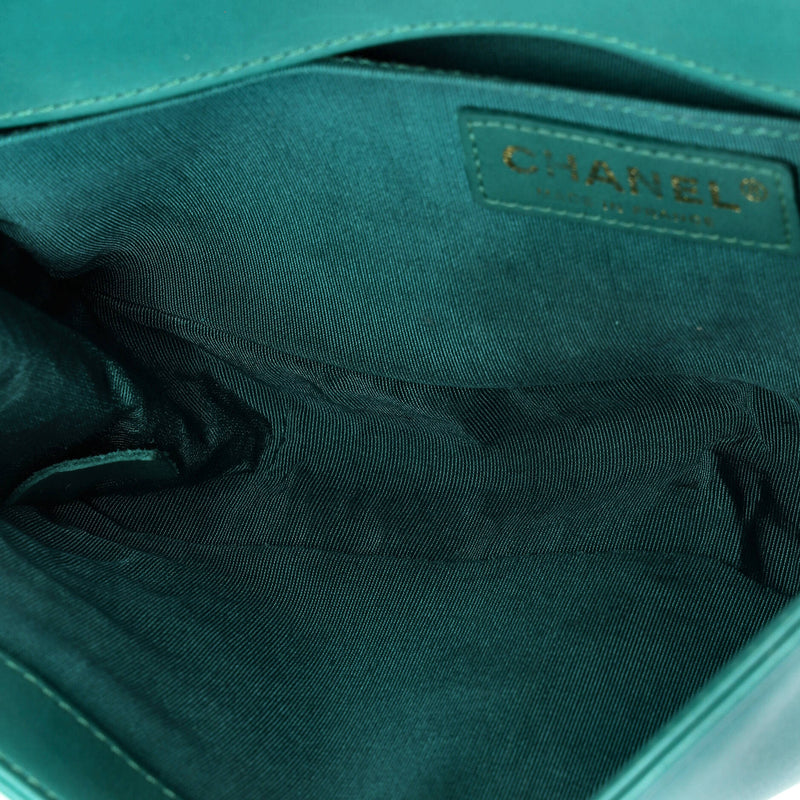 Boy Flap Bag Quilted Lambskin Old Medium