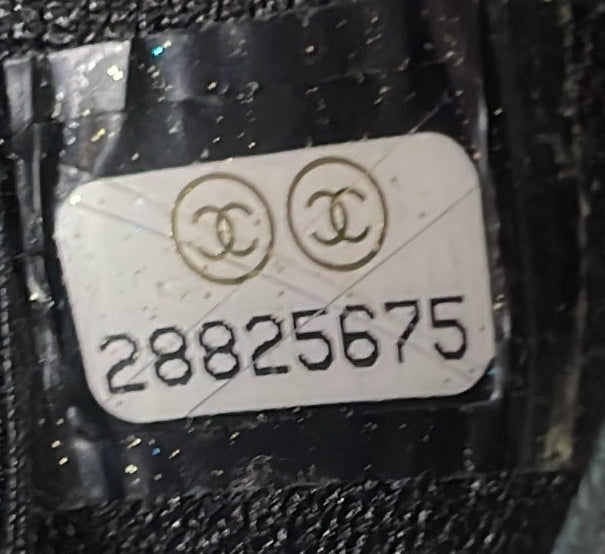 19 Flap Bag Quilted Houndstooth Tweed