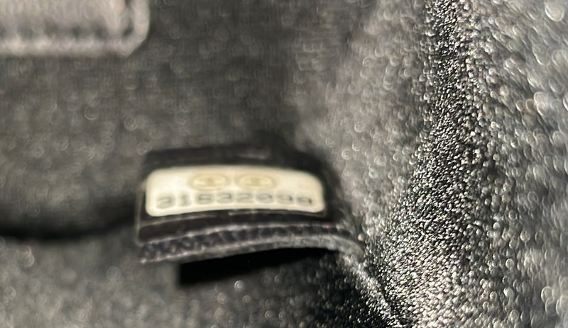 Pearl Crush Drawstring Bucket Bag Strass