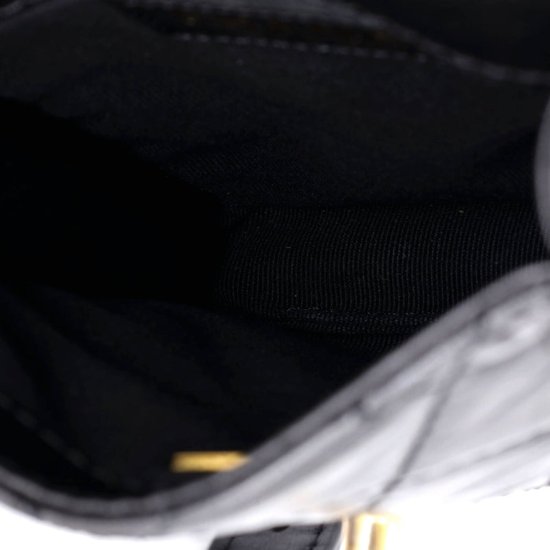 City School Flap Messenger Bag Quilted